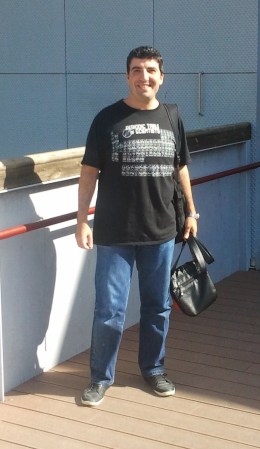 Raúl Baldomà a les portes del centre