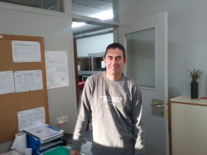 El Josep al despatx de direcció